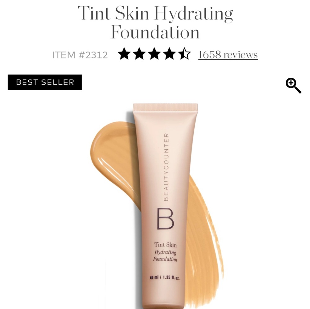 Beautycounter tint skin foundation